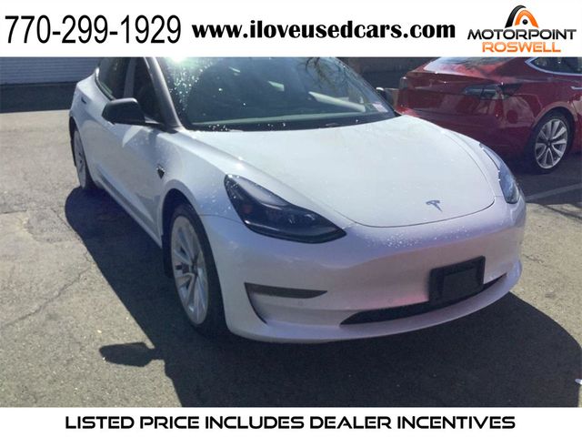 2021 Tesla Model 3 Standard Range Plus RWD - 23030491 - 0