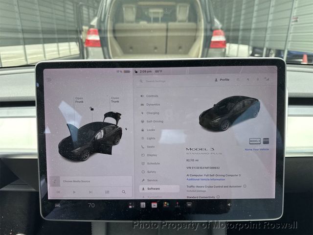 2021 Tesla Model 3 Standard Range Plus RWD - 23054240 - 2