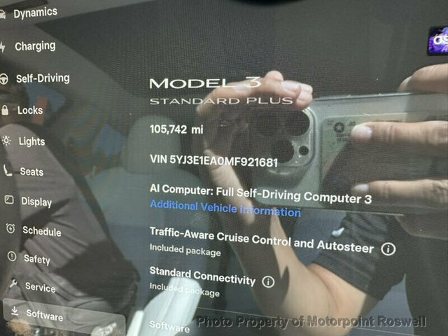 2021 Tesla Model 3 Standard Range Plus RWD - 23074336 - 17