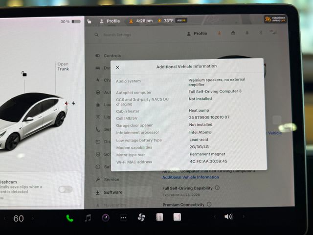 2021 Tesla Model 3 Standard Range Plus RWD - 23050484 - 31