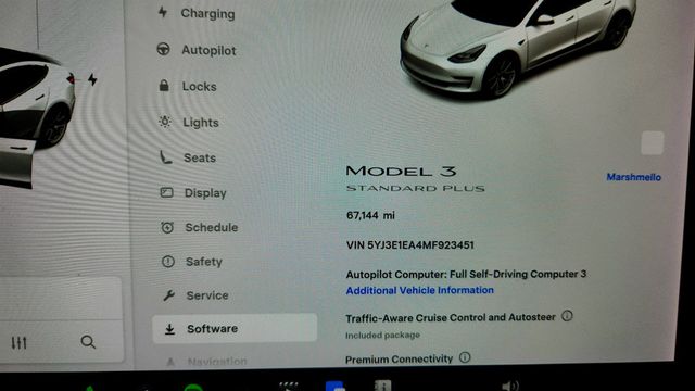2021 Tesla Model 3 Standard Range Plus RWD w/ Traffic-Aware Cruise Control - 23027021 - 13