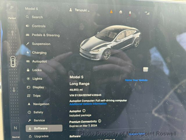 2021 Tesla Model S Long Range AWD - 22306544 - 6