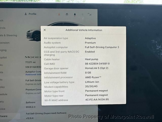 2021 Tesla Model S Long Range AWD - 23037109 - 9