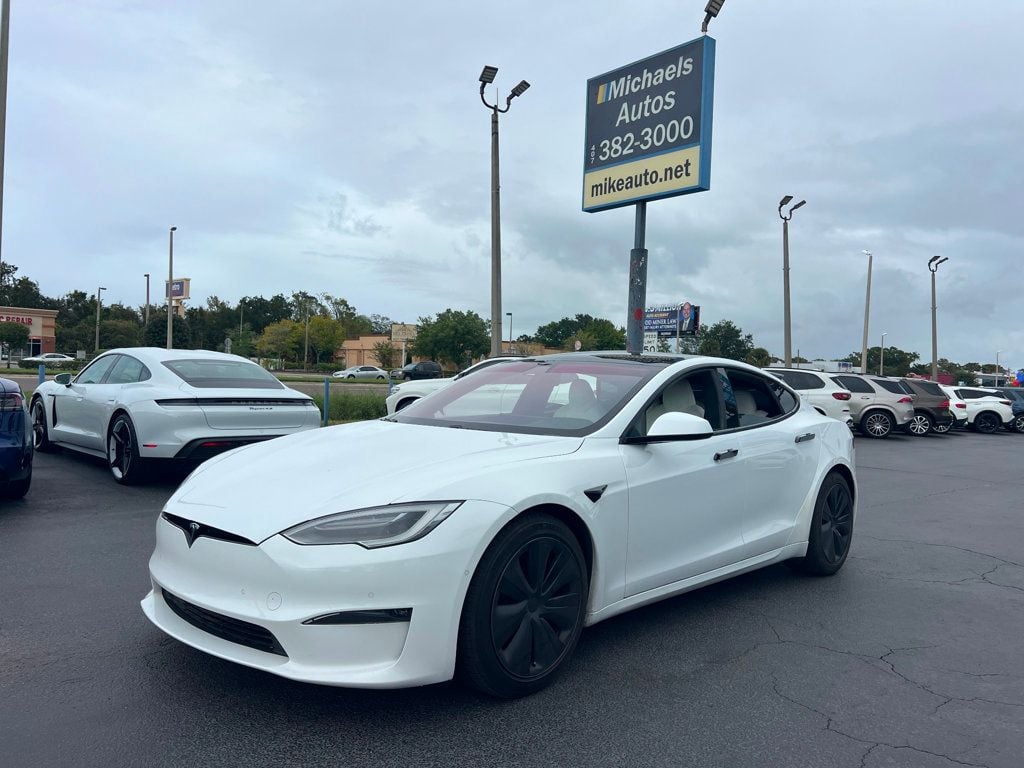 2021 Tesla Model S Long Range AWD - 22656054 - 0