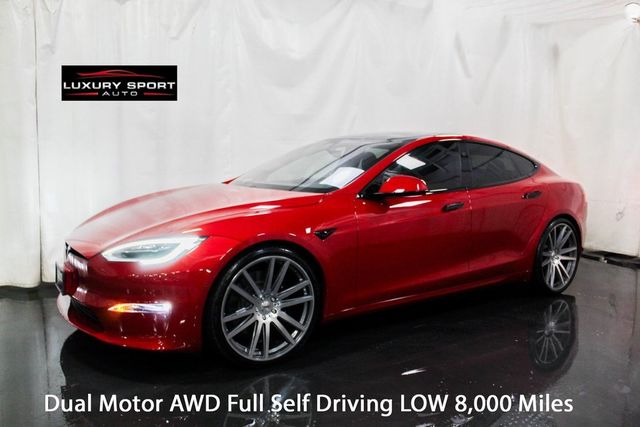 2021 Tesla Model S Long Range Dual Motor Full Self Driving LOW 8k Miles - 22689686 - 0