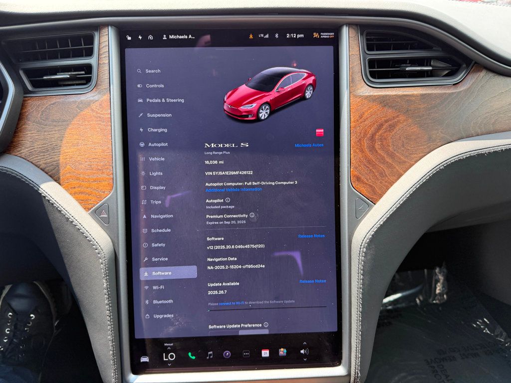 2021 Tesla Model S Long Range Plus AWD photo 12
