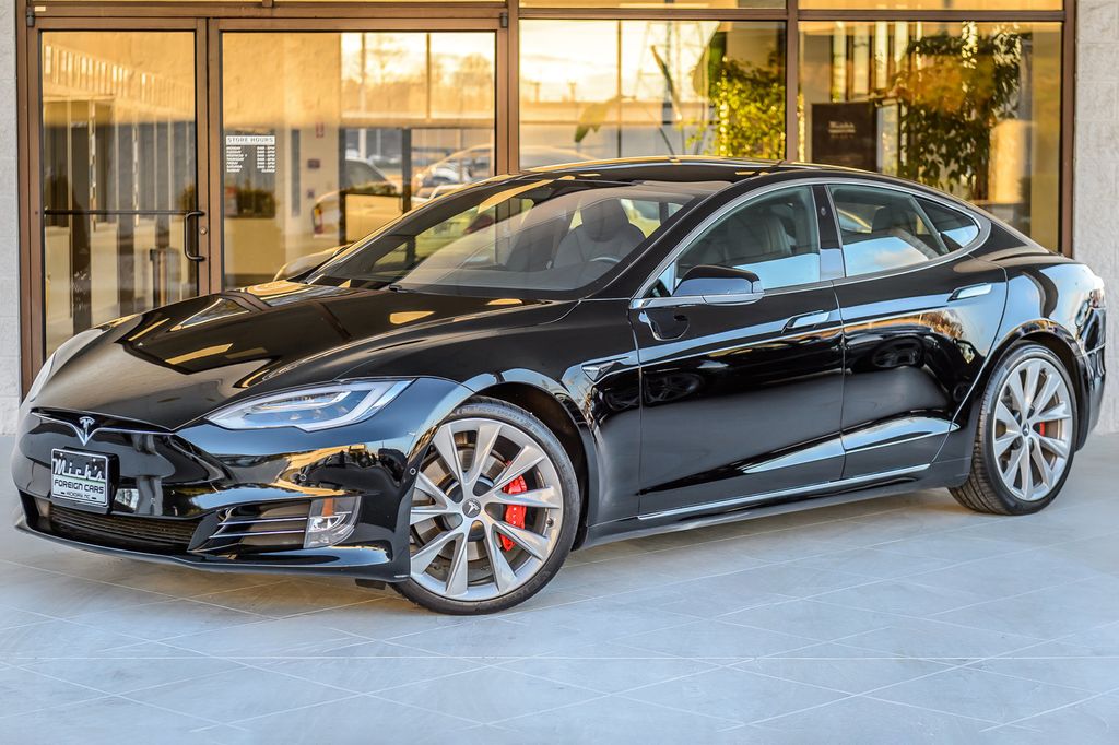 2021 Tesla Model S MODEL S PERFORMANCE - LOW MILES - LUDICROUS + - BEAUTIFUL - 22989656 - 1