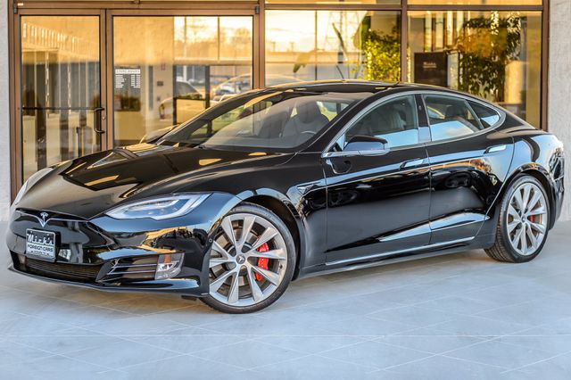 2021 Tesla Model S MODEL S PERFORMANCE - LOW MILES - LUDICROUS + - BEAUTIFUL - 22989656 - 1