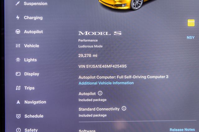 2021 Tesla Model S MODEL S PERFORMANCE - LOW MILES - LUDICROUS + - BEAUTIFUL - 22989656 - 23