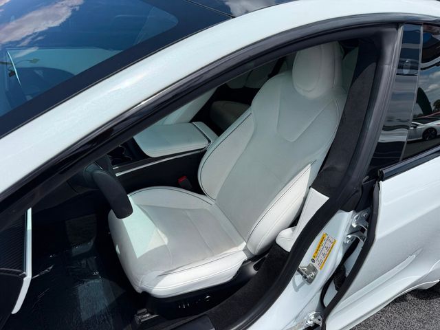 2021 Tesla Model S **MODEL S PLAID**WHITE ON WHITE INTERIOR**21" WHEELS** - 23019869 - 9