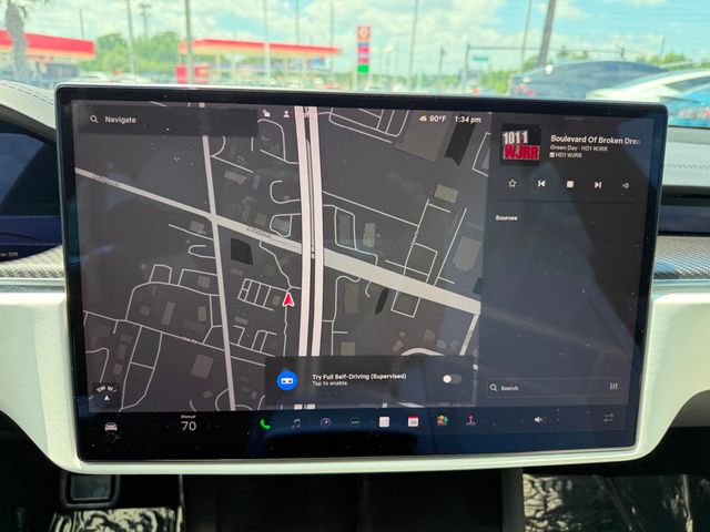 2021 Tesla Model S **MODEL S PLAID**WHITE ON WHITE INTERIOR**21" WHEELS** - 23019869 - 13