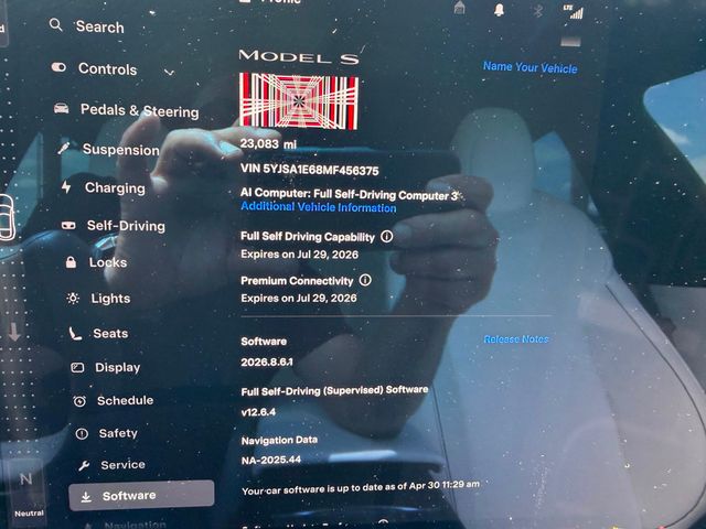 2021 Tesla Model S **MODEL S PLAID**WHITE ON WHITE INTERIOR**21" WHEELS** - 23019869 - 16