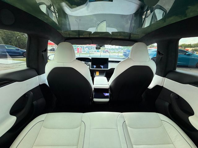 2021 Tesla Model S **MODEL S PLAID**WHITE ON WHITE INTERIOR**21" WHEELS** - 23019869 - 27