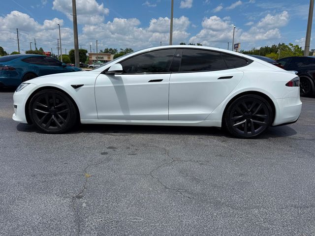 2021 Tesla Model S **MODEL S PLAID**WHITE ON WHITE INTERIOR**21" WHEELS** - 23019869 - 7