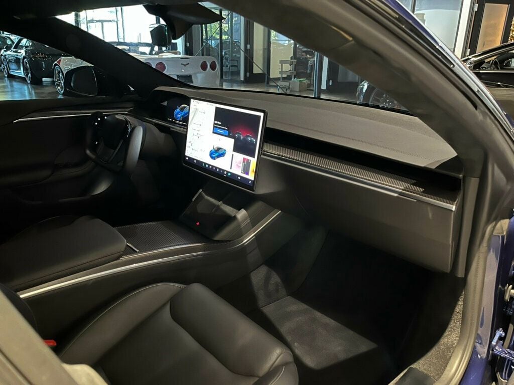 2021 Tesla Model S MSRP$131190/Plaid/Heated&CooledSeats/BlindSpotMonitor/360Camera - 22663135 - 26