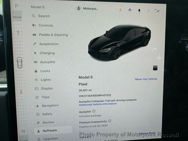 2021 Tesla Model S Plaid AWD - 22490404 - 8