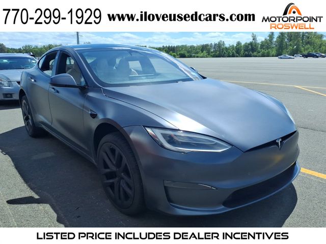 2021 Tesla Model S Plaid AWD - 23025837 - 0