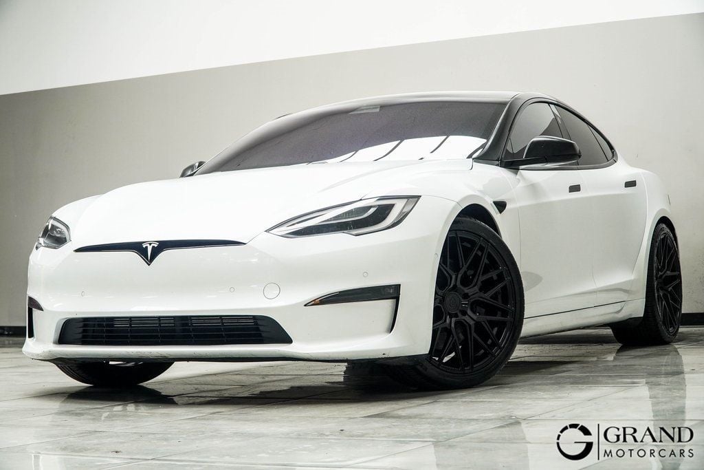 Used 2021 Tesla Model S Plaid with VIN 5YJSA1E62MF442603 for sale in Kennesaw, GA