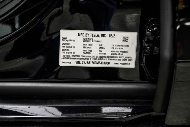2021 Tesla Model S Plaid AWD - 23035713 - 38