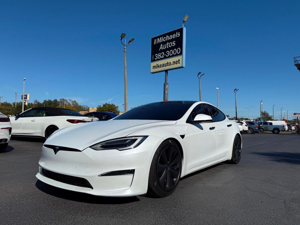 2021 Tesla Model S Plaid AWD - 22700615 - 0