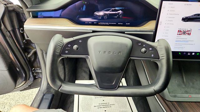 2021 Tesla Model S Plaid AWD w/ 21'' Arachnid Wheels - 23068306 - 12