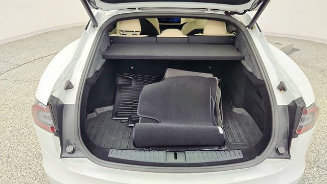 2021 Tesla Model S Plaid AWD w/ 21'' Arachnid Wheels and Premium Cream Interior - 23009553 - 25