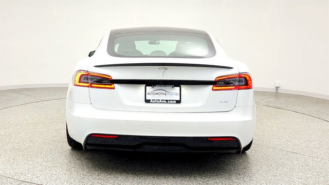 2021 Tesla Model S Plaid AWD w/ 21'' Arachnid Wheels and Premium Cream Interior - 23009553 - 4
