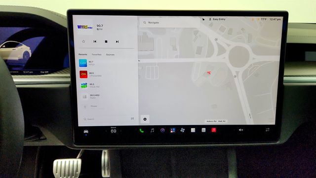 2021 Tesla Model S Plaid AWD w/ 21'' Arachnid Wheels & Tri-Motor Powertrain - 23041014 - 21