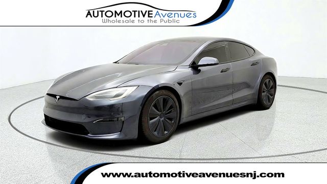 2021 Tesla Model S Plaid AWD w/ Cream Premium Interior - 23079117 - 0