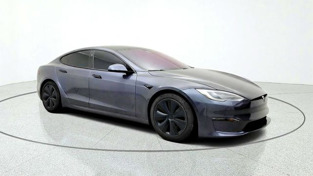 2021 Tesla Model S Plaid AWD w/ Cream Premium Interior - 23079117 - 2