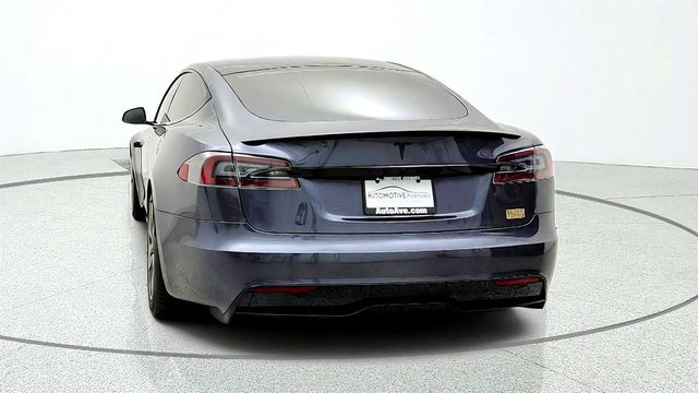 2021 Tesla Model S Plaid AWD w/ Cream Premium Interior - 23079117 - 5