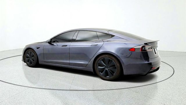 2021 Tesla Model S Plaid AWD w/ Cream Premium Interior - 23079117 - 6