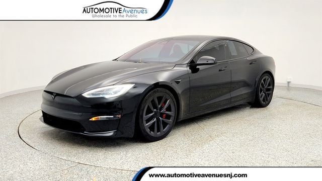 2021 Tesla Model S Plaid AWD w/ Full Self-Driving Capability & 21'' Arachnid Wheels - 22991480 - 0