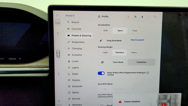 2021 Tesla Model S Plaid AWD w/ Full Self-Driving Capability & 21'' Arachnid Wheels - 22991480 - 16