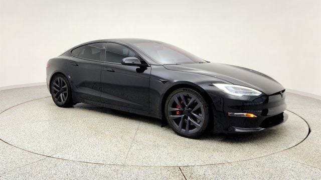 2021 Tesla Model S Plaid AWD w/ Full Self-Driving Capability & 21'' Arachnid Wheels - 22991480 - 2