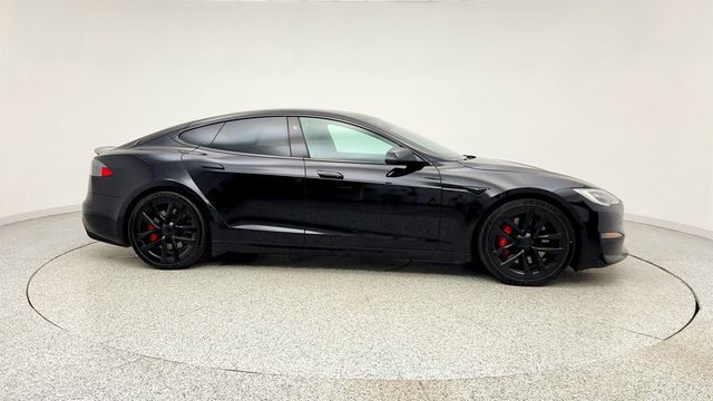 2021 Tesla Model S Plaid AWD w/ Full Self-Driving Capability & 21'' Arachnid Wheels - 23014833 - 3
