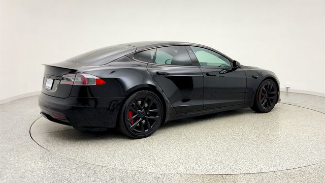 2021 Tesla Model S Plaid AWD w/ Full Self-Driving Capability & 21'' Arachnid Wheels - 23014833 - 4