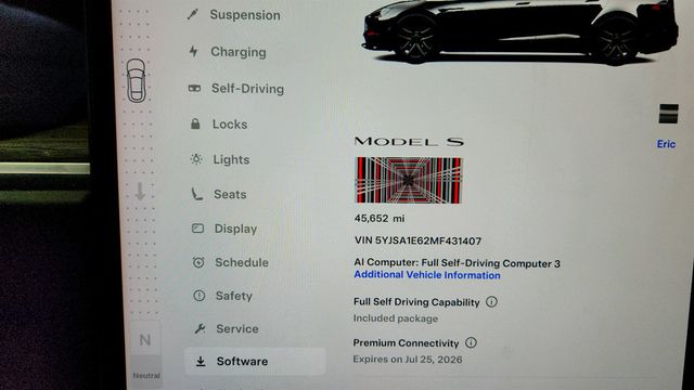 2021 Tesla Model S Plaid AWD w/ Full Self-Driving Capability & 21'' Arachnid Wheels - 23021185 - 15