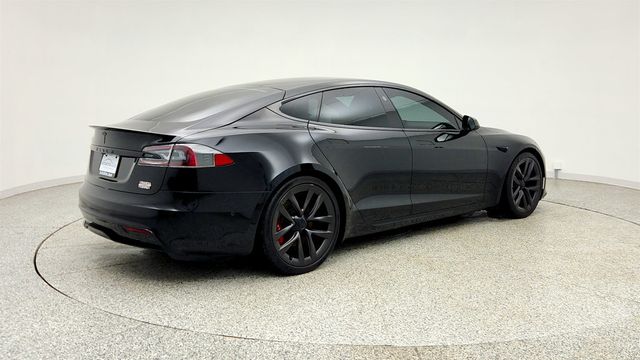 2021 Tesla Model S Plaid AWD w/ Full Self-Driving Capability & 21'' Arachnid Wheels - 23021185 - 4