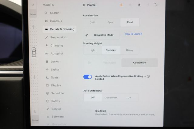 2021 Tesla Model S Plaid AWD with 21'' Arachnid Wheels - 22937553 - 12