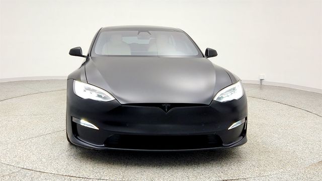 2021 Tesla Model S Plaid AWD with 21'' Arachnid Wheels & Cream Premium Interior - 22985041 - 0