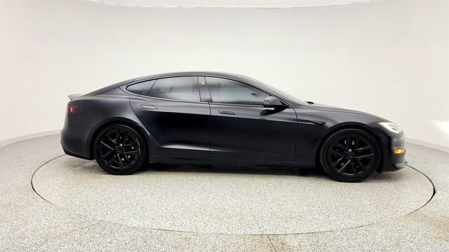 2021 Tesla Model S Plaid AWD with 21'' Arachnid Wheels & Cream Premium Interior - 22985041 - 2