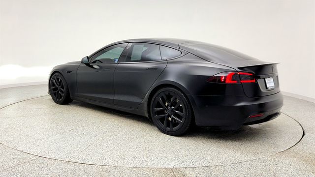 2021 Tesla Model S Plaid AWD with 21'' Arachnid Wheels & Cream Premium Interior - 22985041 - 5