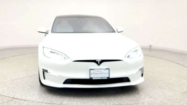 2021 Tesla Model S Plaid AWD with 21'' Arachnid Wheels & White & Black Premium Int. - 22988409 - 1