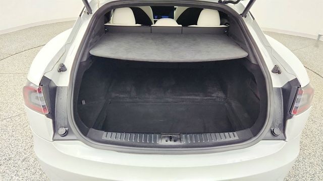 2021 Tesla Model S Plaid AWD with 21'' Arachnid Wheels & White & Black Premium Int. - 22988409 - 25