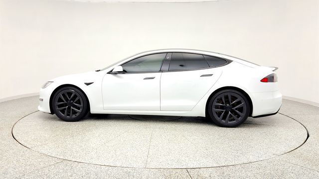2021 Tesla Model S Plaid AWD with 21'' Arachnid Wheels & White & Black Premium Int. - 22988409 - 7