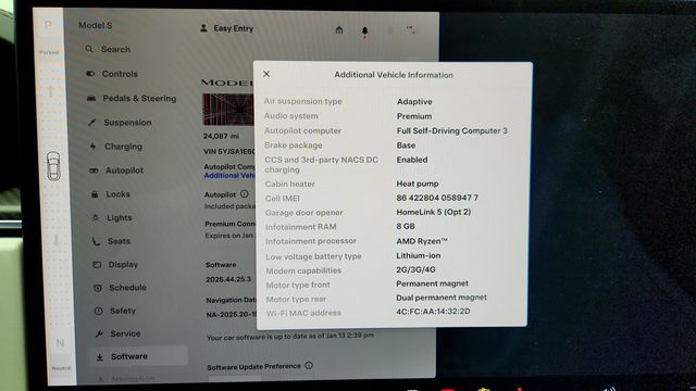 2021 Tesla Model S Plaid AWD with White & Black Premium Interior - 22971274 - 13