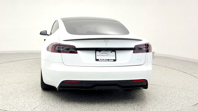 2021 Tesla Model S Plaid AWD with White & Black Premium Interior - 22971274 - 5