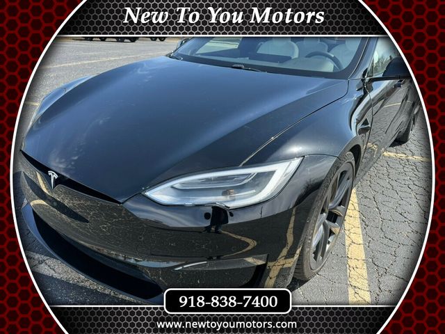 2021 Tesla Model S Plaid Plaid - 22796384 - 0