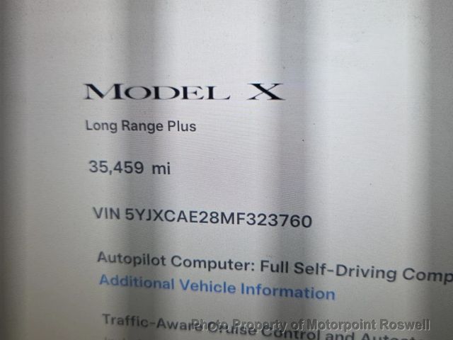 2021 Tesla Model X Long Range Plus AWD - 23051919 - 2